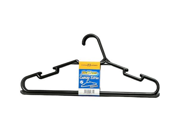 Cabide Extra MultBom| Colorido e Reforçado