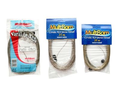 Corda de Varal em Aço MultBom – 10m, 15m e 20m