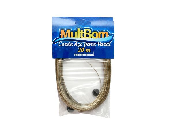 Corda de Varal em Aço MultBom – 10m, 15m e 20m