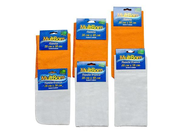 Flanela Ouro MultBom – Algodão Laranja