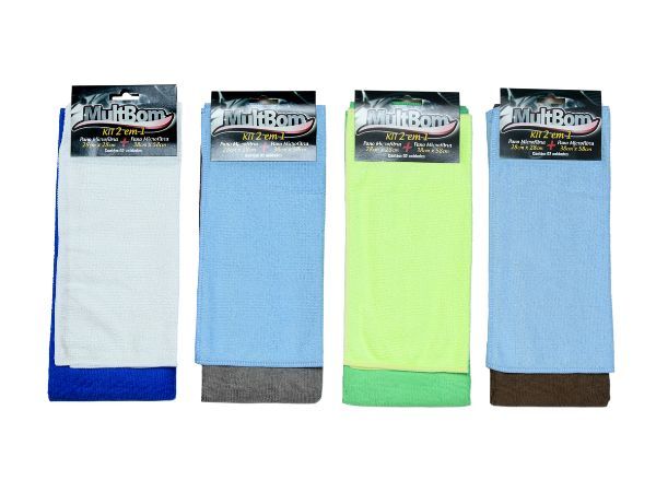 Kits com Panos de Microfibra MultBom