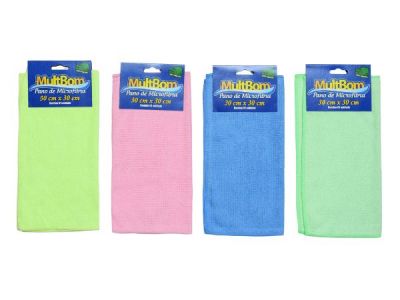 Panos de Microfibra MultBom | 30x30, 48x58 e 50x70cm