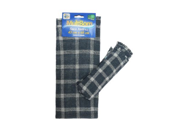 Saco Xadrez MultBom | Tradicional (43x68cm) e Mega (80x68cm)