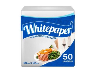 Guardanapo White Paper – tamanhos 20x22 e 30x30